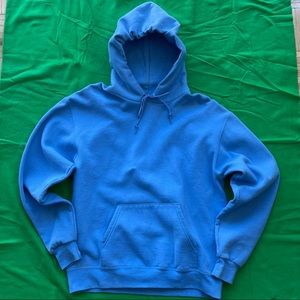 Vintage Hooded Champion Eco Fleece Baby Blue